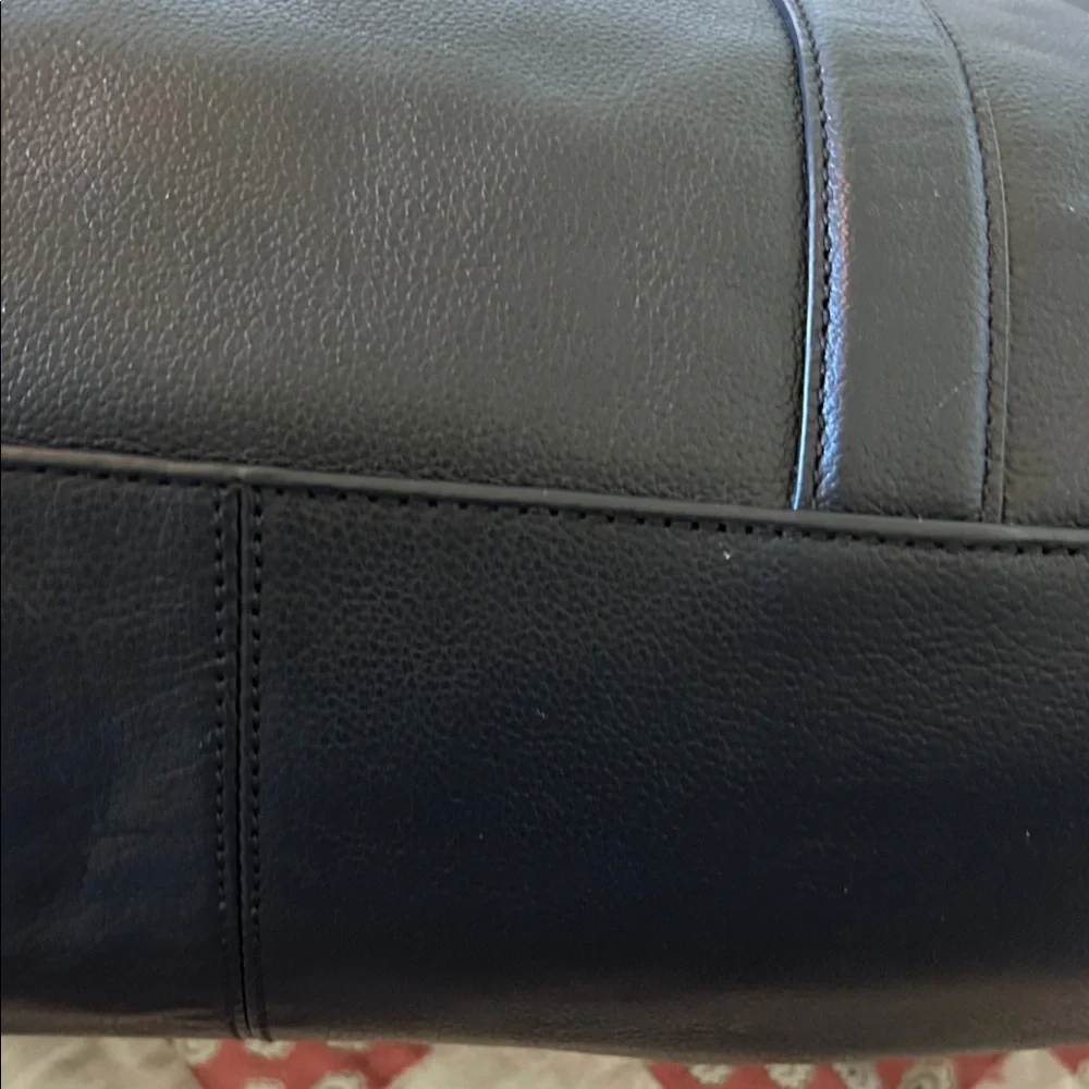 Coach Black Leather Briefcase - Picture 12 of 16
